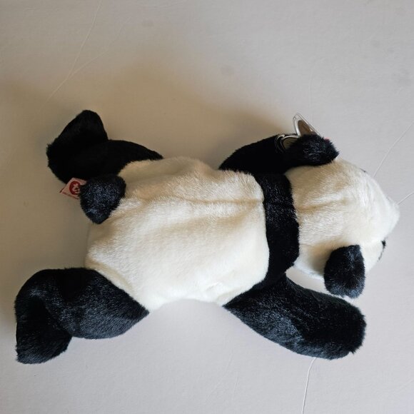 Ty Beanie Buddies Peking Panda Plush Toy 1998 Retired Beanie Baby Tylon - Picture 10 of 11
